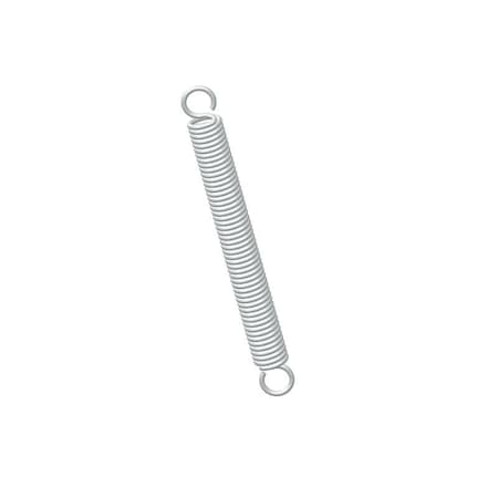 Extension Spring, O= .120, L= 1.13, W= .018